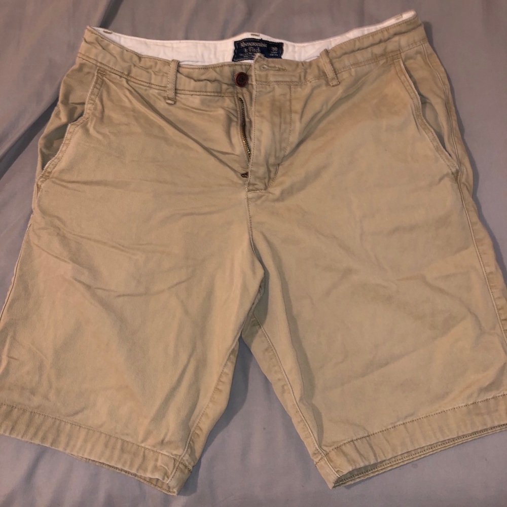 Abercrombie & Fitch Khaki Shorts